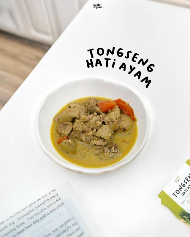 Tongseng hati ayam organik