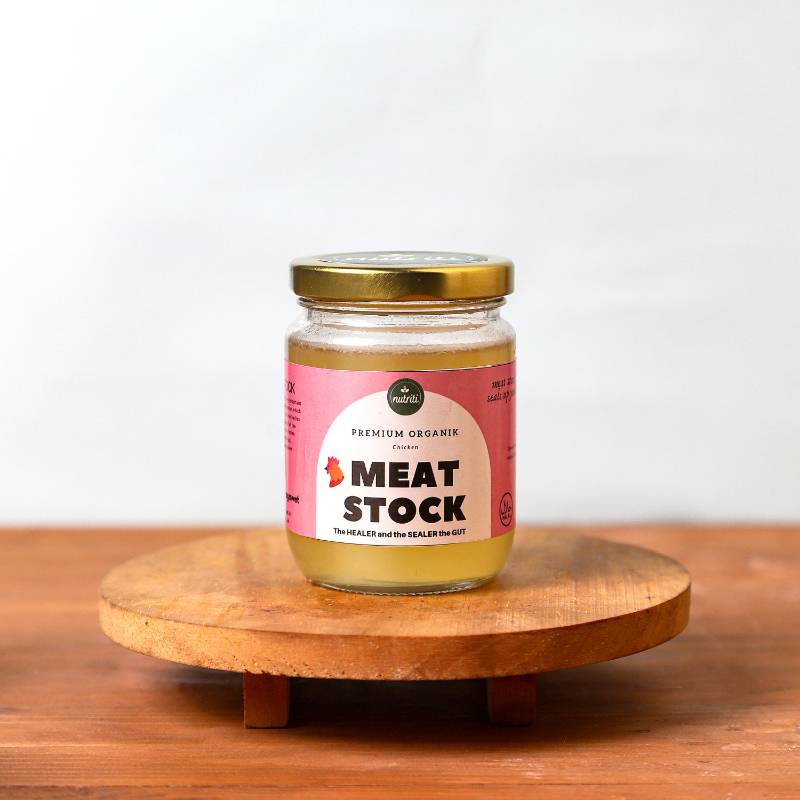 Meat stock ayam organik