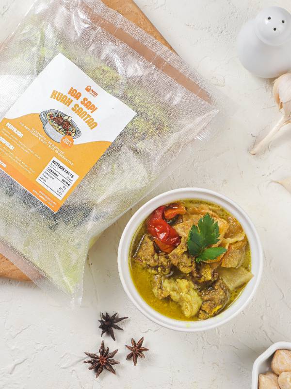 Iga sapi grassfed kuah santan