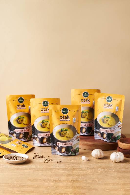 Otak sapi grassfed bumbu kuning