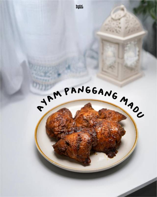 Reguler size ayam organik panggang madu