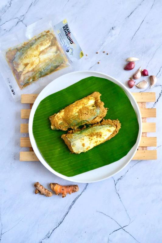 Ikan kembung banjar filet marinasi