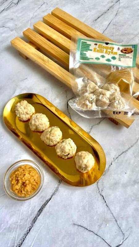 Siomay kulit ayam probiotik gluten free