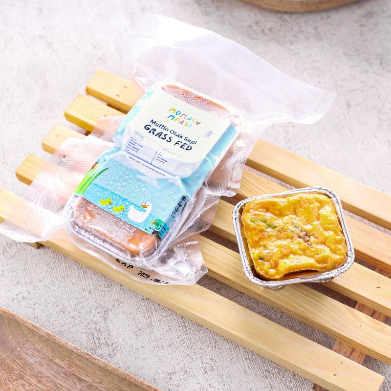 Muffin otak sapi grassfed