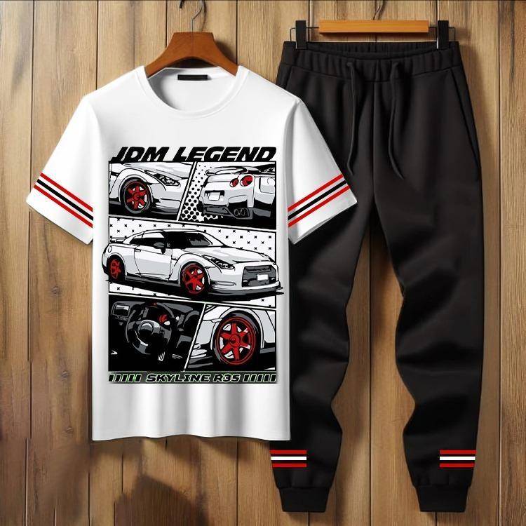 2pcs man jersey 6printed track suit