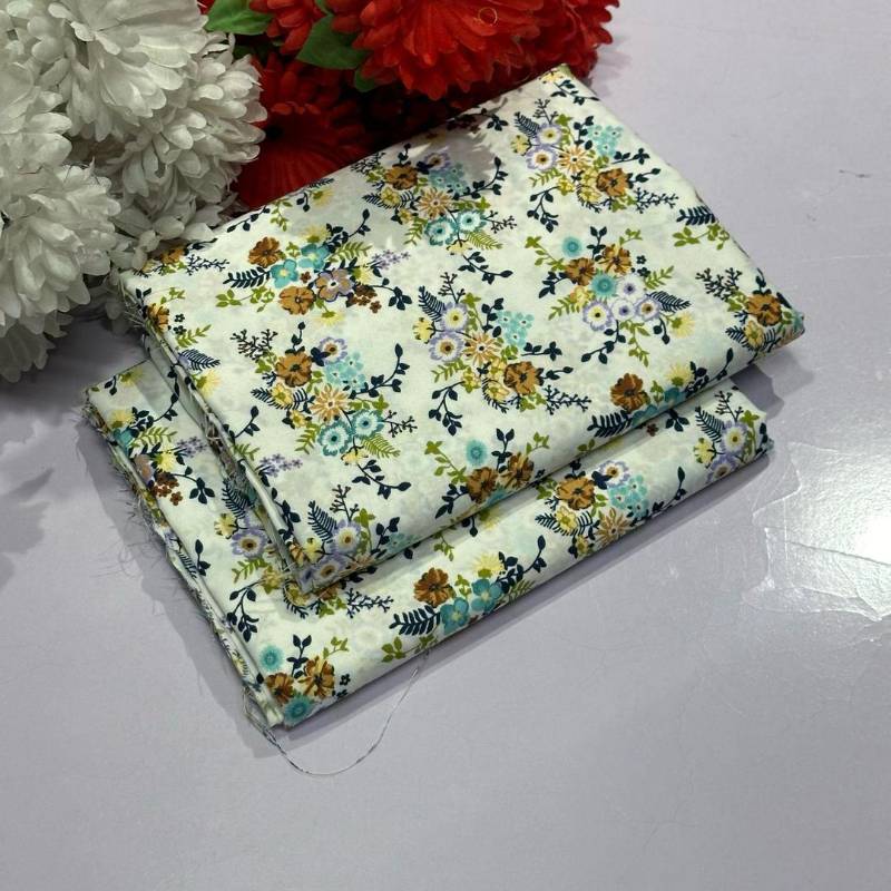2pcs women unstitched suit code3