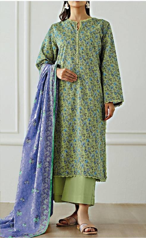 3pcs women w unstitched suit