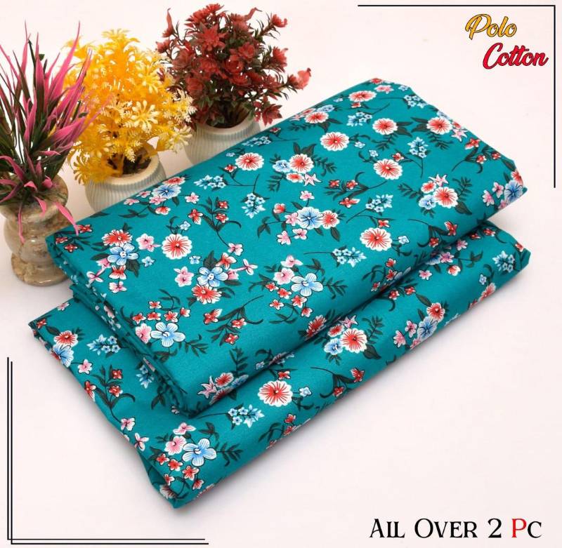 2pcs women unstitched suit code19