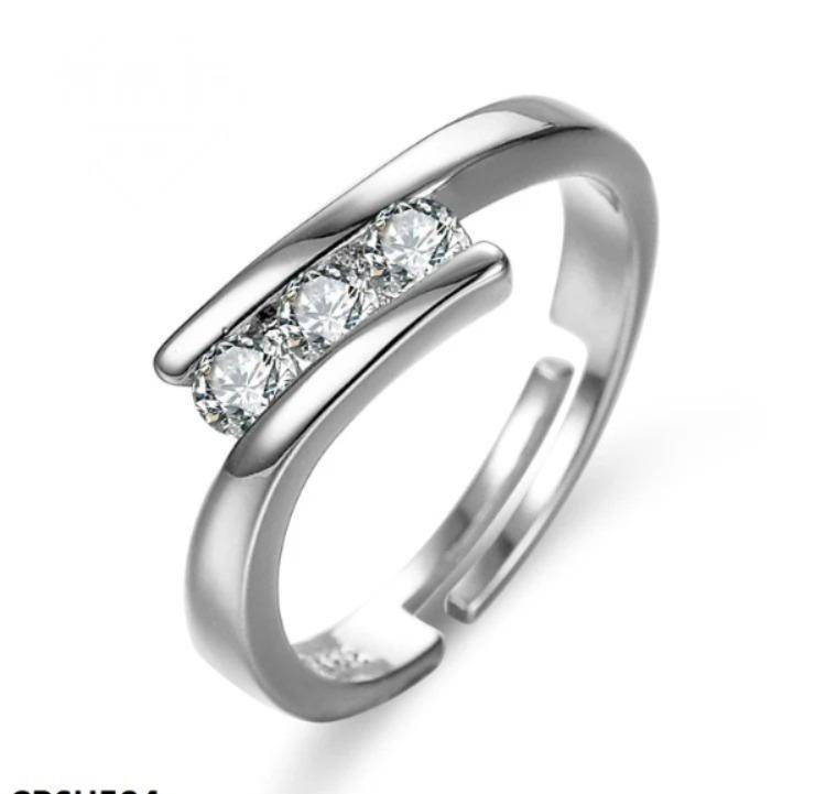 cubic 1Zirconia Ring adjustable