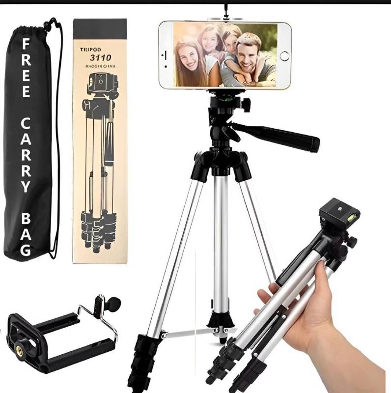 tripod stand 3.5feet adjustable mobile & camera stand with Bag