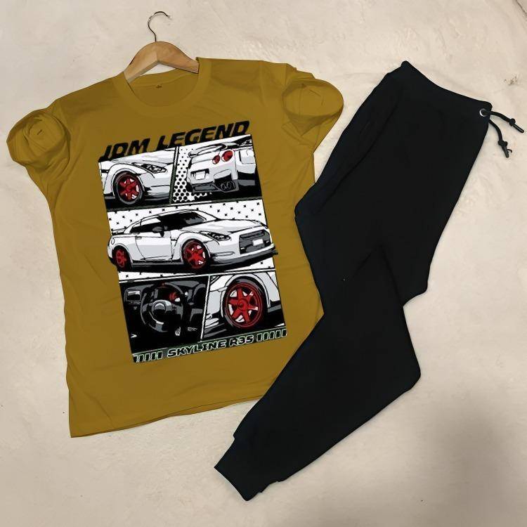2pcs man jersey 1 printed track suit
