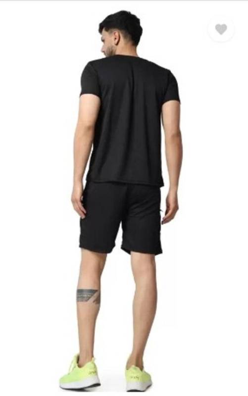Men printed DRI fit Tshirts &shorts track suit