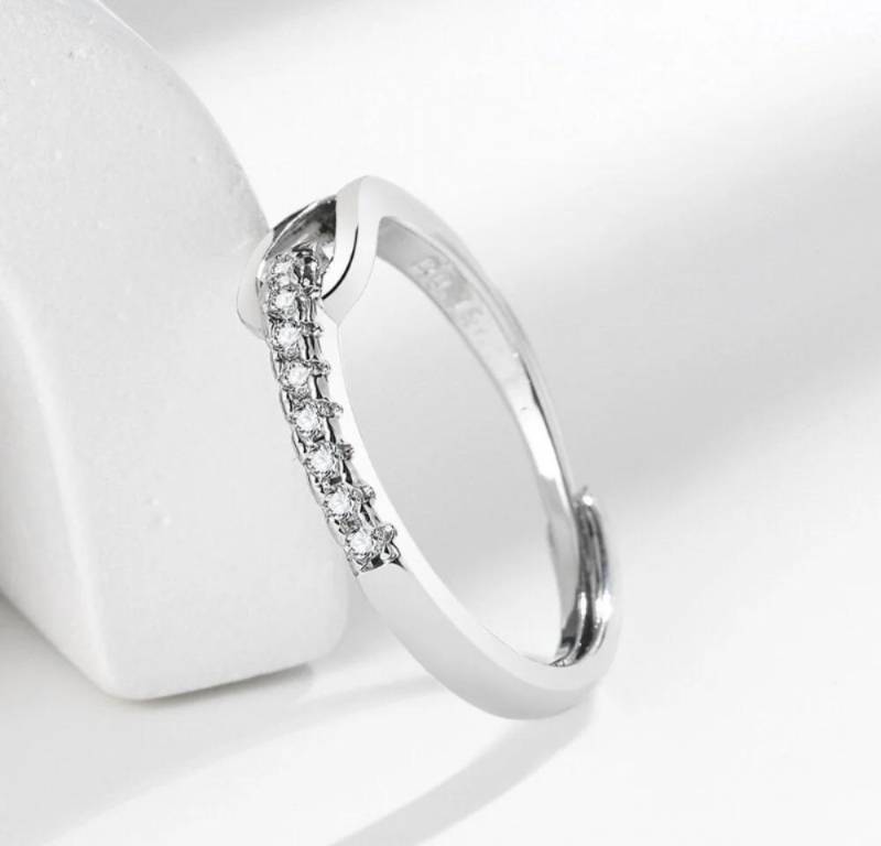 silver plated adjustable Ring 💍