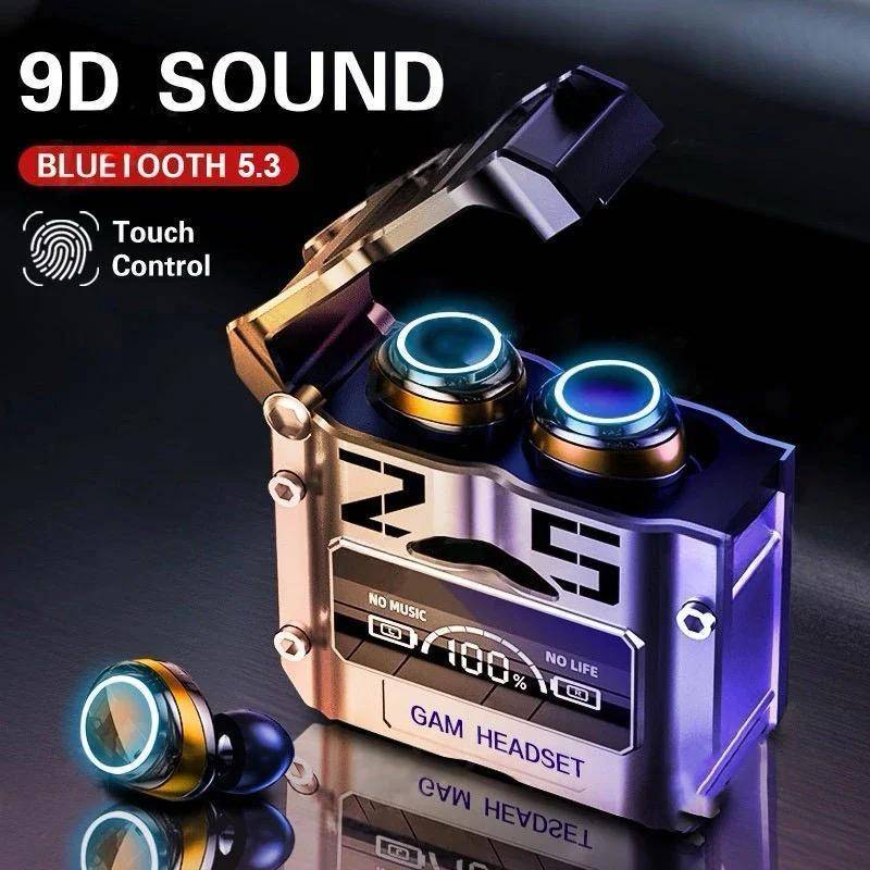 multicolor long lasting battery with fast charging Earbuds