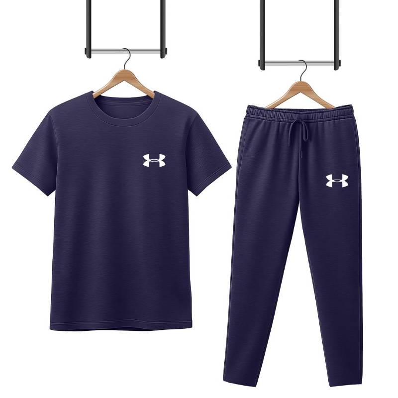 2pcs Man micro rinterlock painted track suit