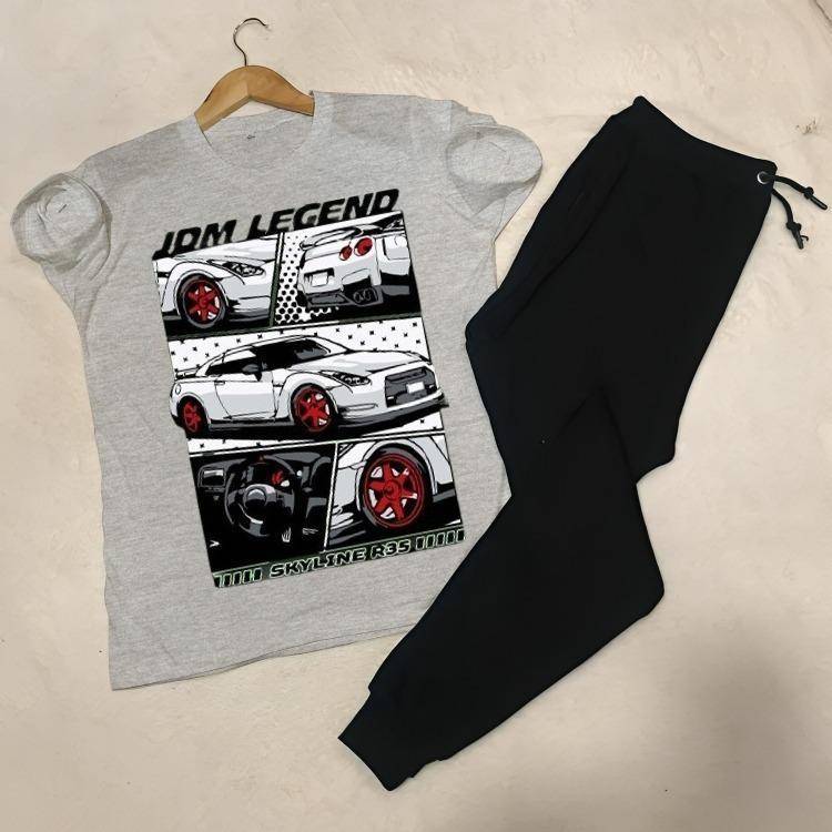 2pcs man jersey 2 printed track suit
