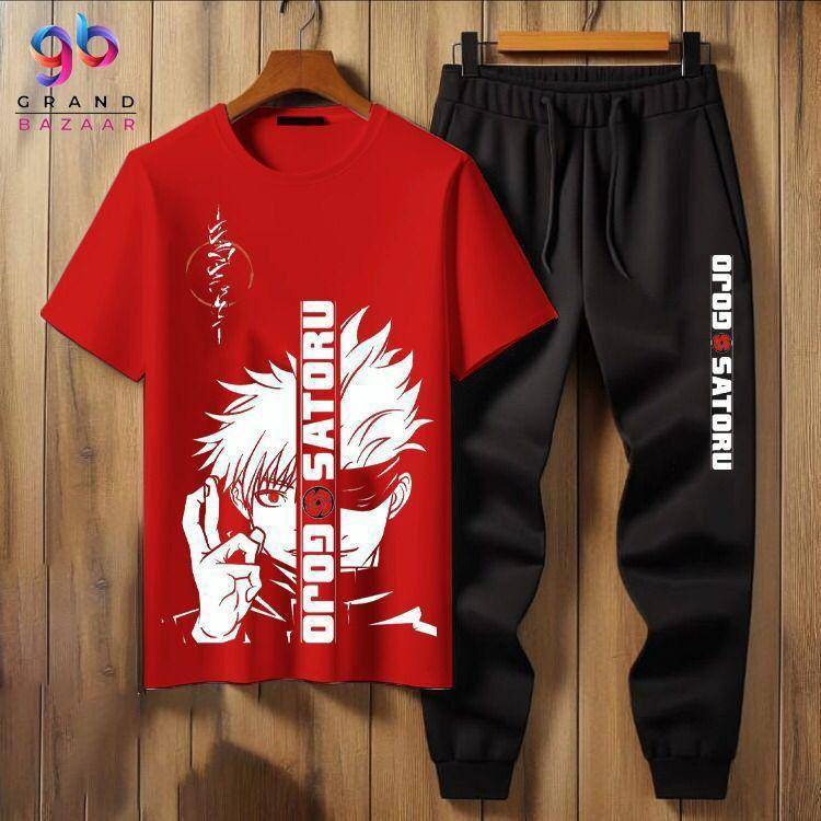 for man jersey printed track suit