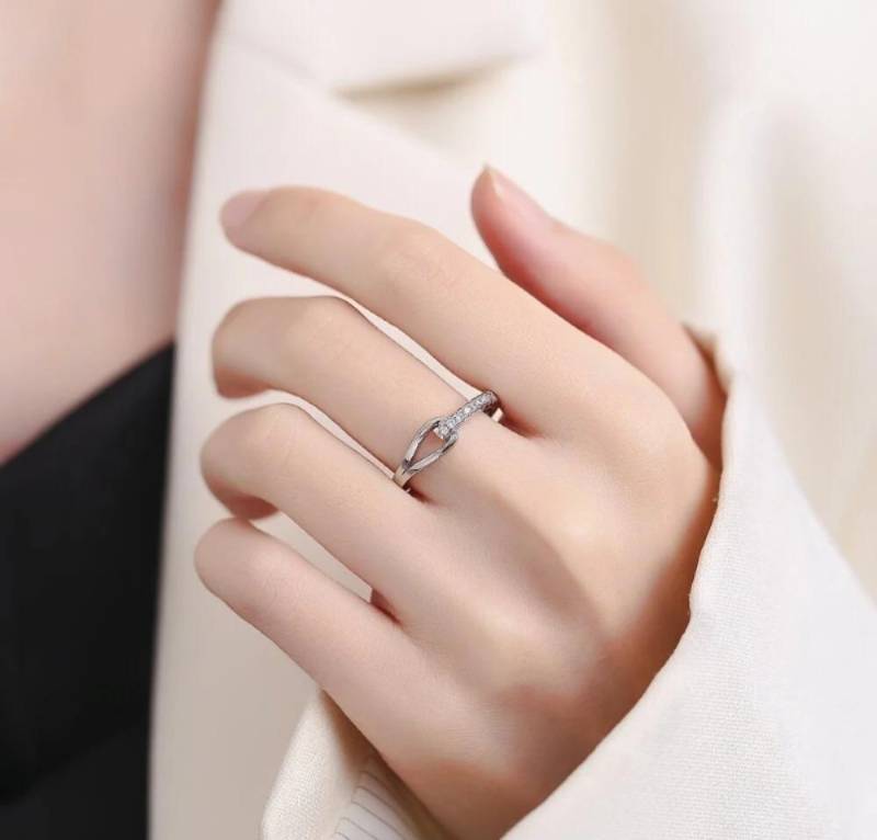 silver plated adjustable Ring 💍