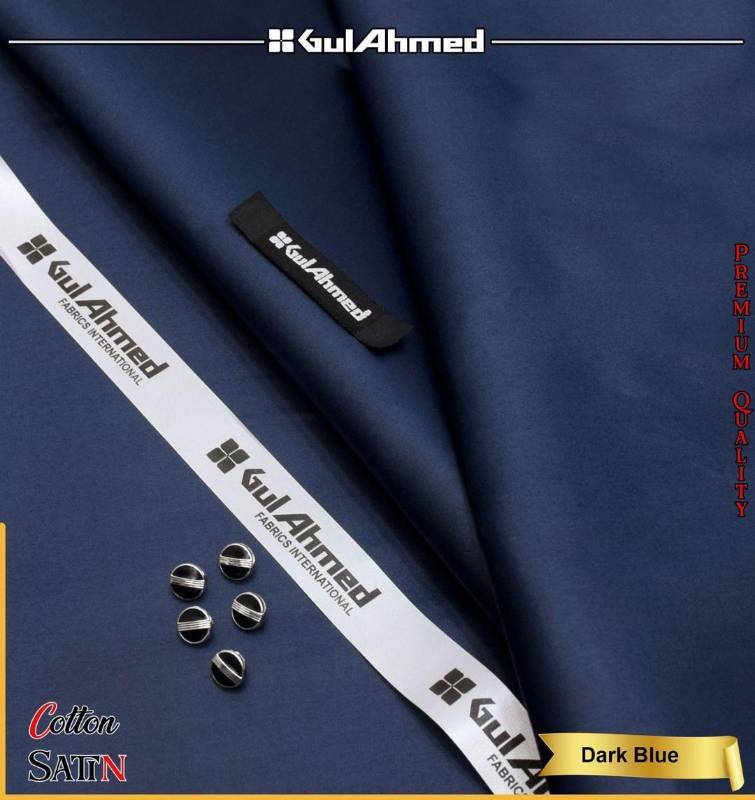 Man Unstitched Cotton sotton plain suit.   w
