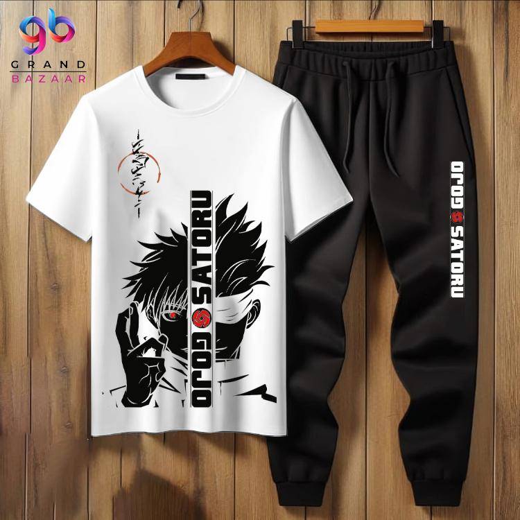Man jersey printed track suit