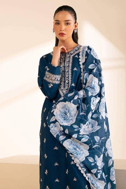 3pcs women e unstitched suit