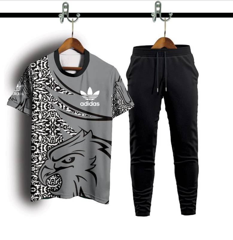 Man interlock printed track rsuit for man