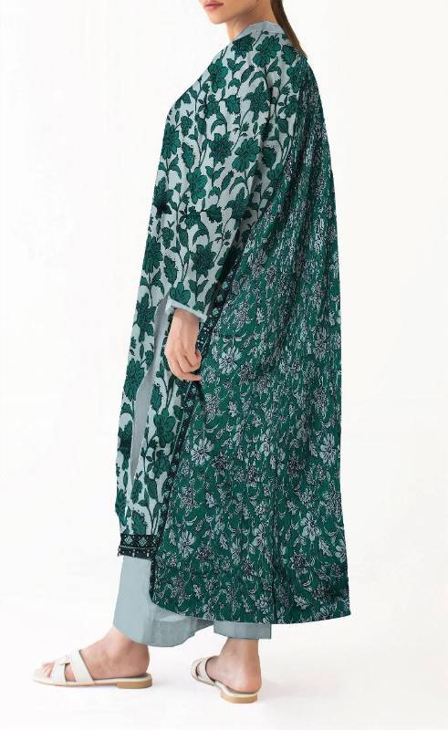 3pcs women q unstitched suit