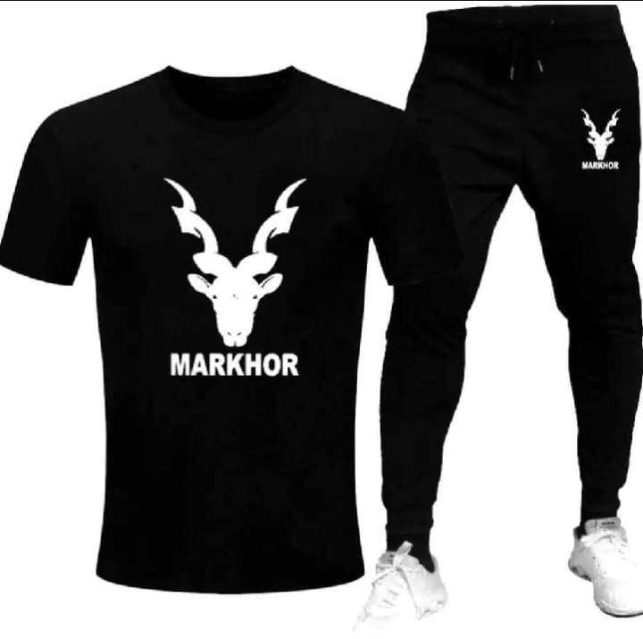 2pcs Man polyester printed track suit