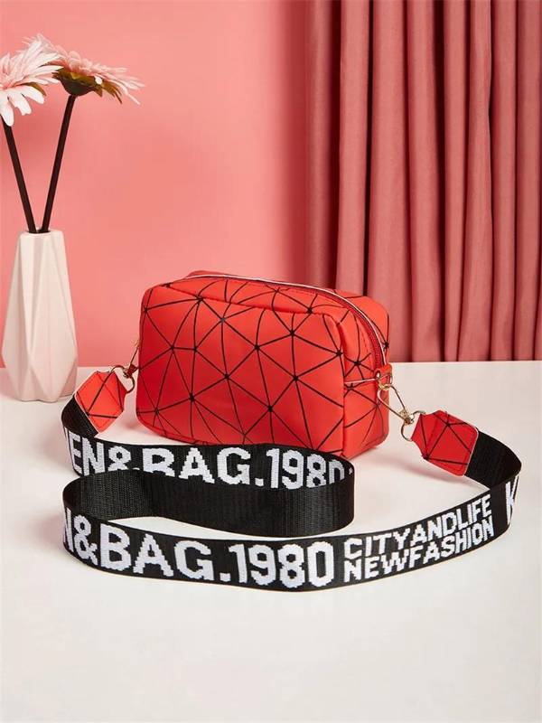 stylist girls Red printed crossbody bag