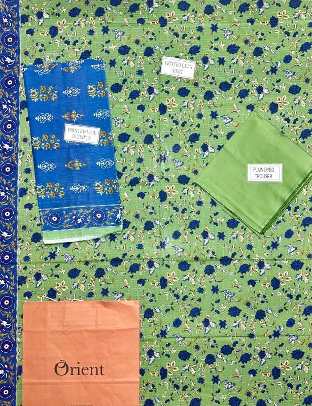 3pcs women w unstitched suit