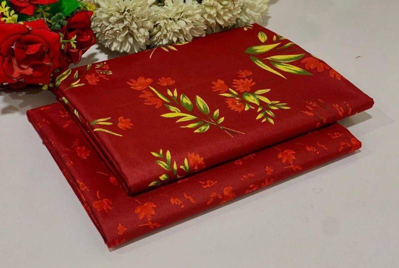 2pcs women unstitched suit code12