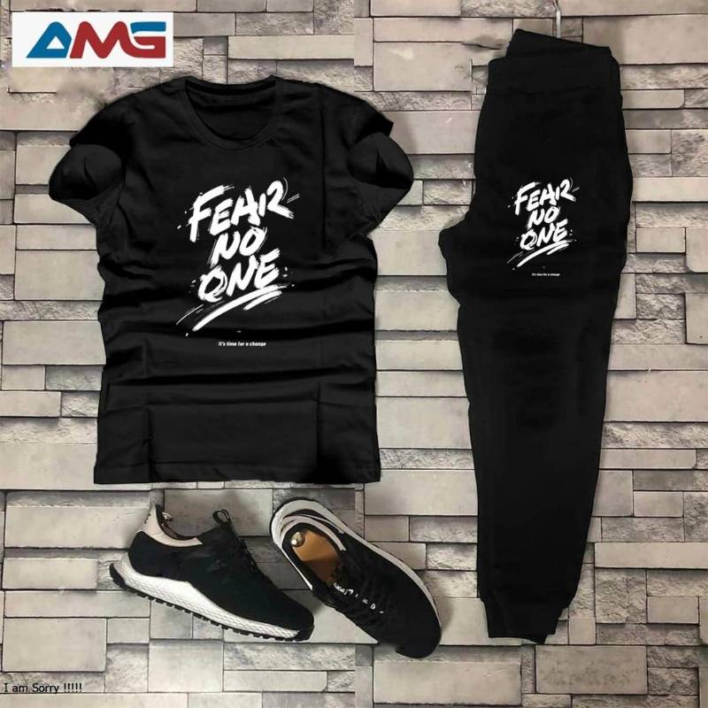 2pcs Man rjersey printed track suit