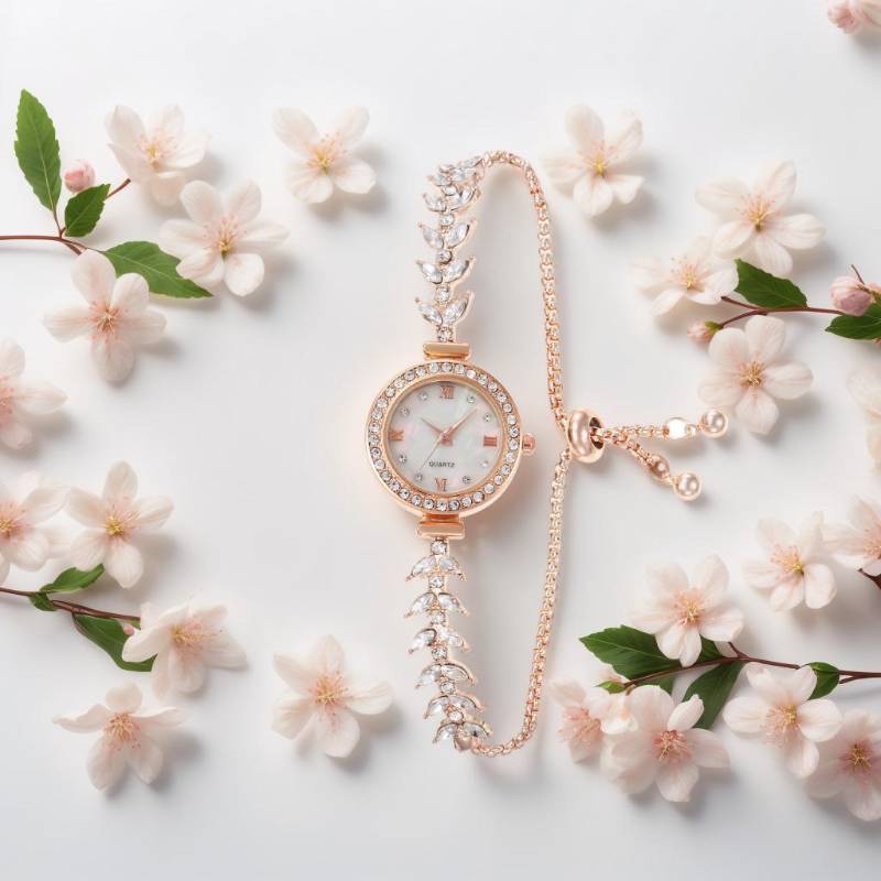 quartz watch fritillaria Small 1Gold women watch