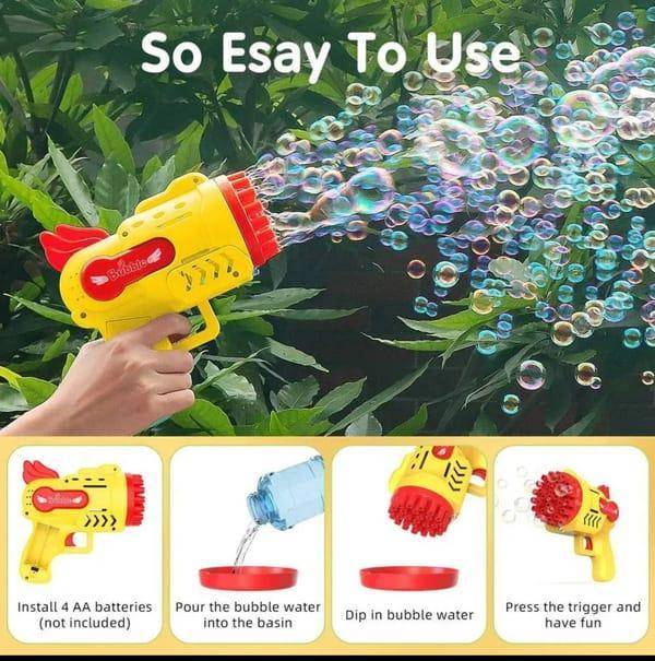 36 holes Electric bubble's gun machine