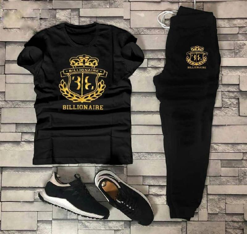 men's printed polyester track suit 2pec set for ultimate comfort 10