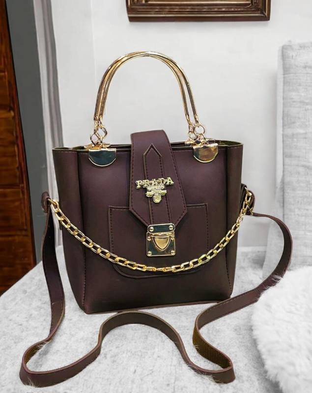 women's Rexine plain Shoulder Bag