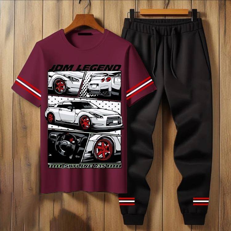 2pcs man jersey 7 printed track suit