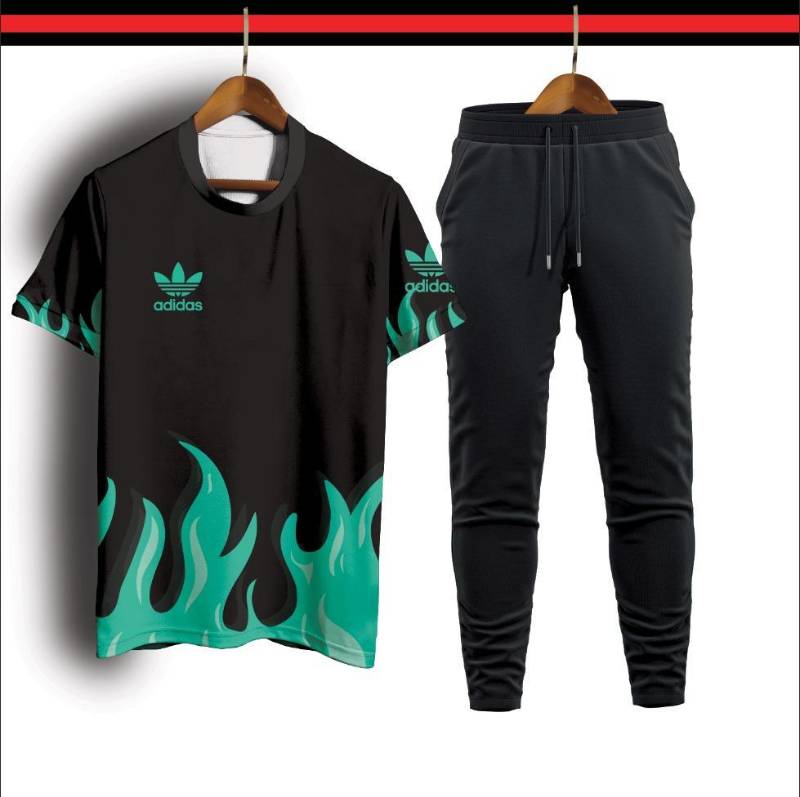 Man interlock printed track ysuit for man