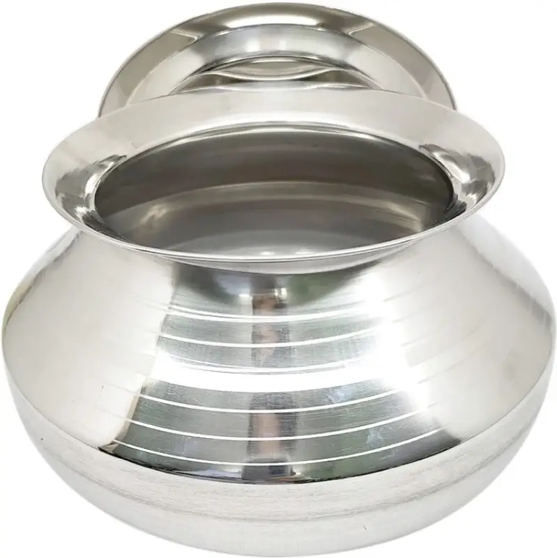 Stainless steel handi with lid 10ltr