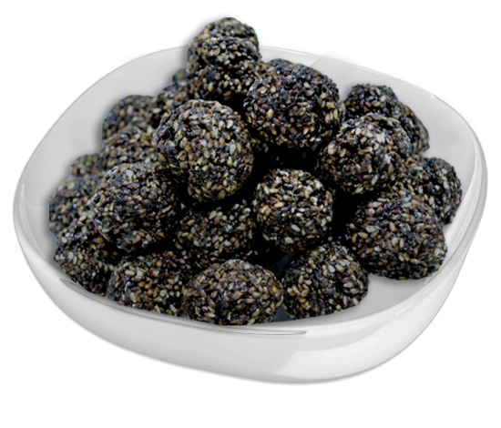 Sesame candy Black