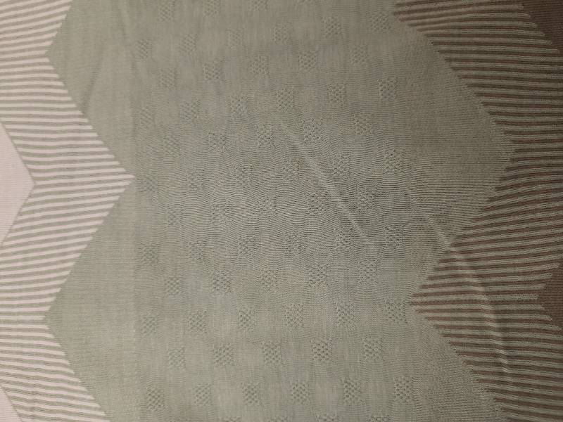 FB224- 50% Poly-50% Cotton,Ptterned Fabric, Jacquard, Knitted Fabric