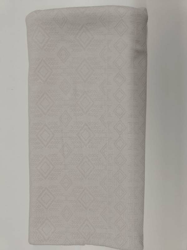 FB226- 50% Poly-50% Cotton, Self Design Fabric, Jacquard, Knitted Fabric