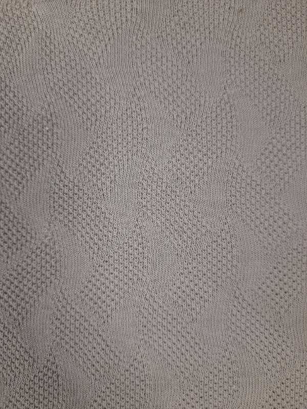 FB222- 65% Poly, 35% Cotton, 12gg Jacquard, Self Design Knitted Fabric