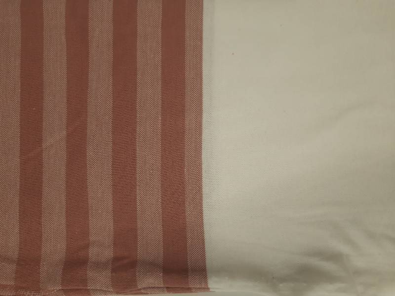 FB216- 60% Poly-40% Cotton, Striped, Structured Knitted Fabric
