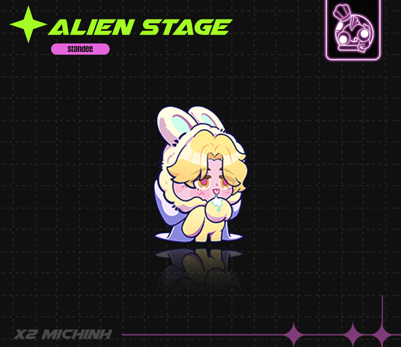 ALIEN STAGE Standee Hologram