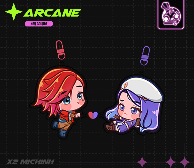 ARCANE KEYCHAIN