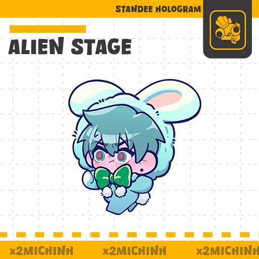 ALIEN STAGE Standee Hologram