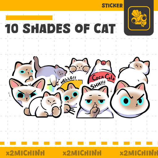 STICKER CATS