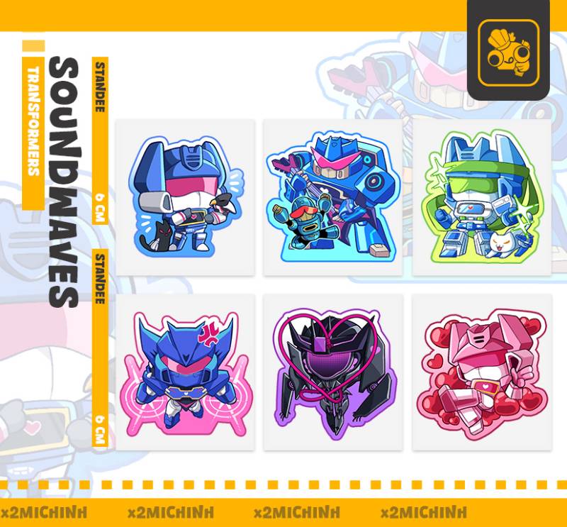 TRANSFORMER - SOUNDWAVES GACHA