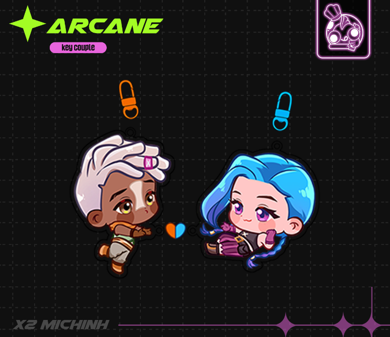 ARCANE KEYCHAIN